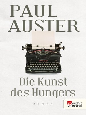 cover image of Die Kunst des Hungers